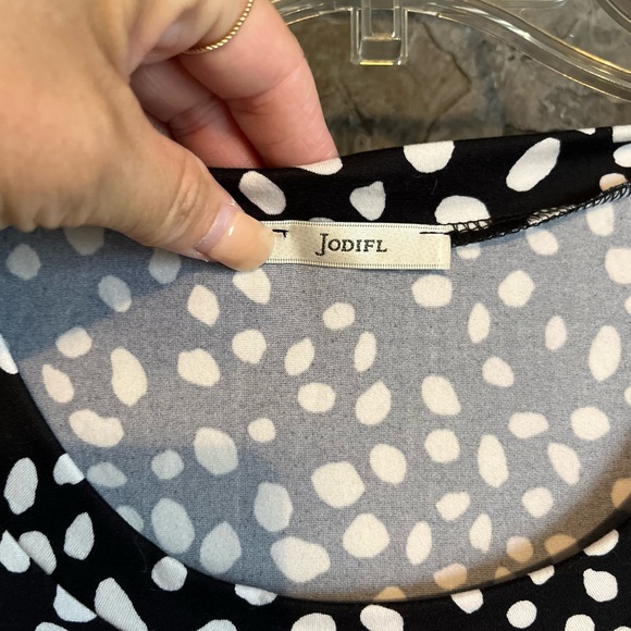 Soft slinky cotton dress above knee - Picture 2 of 7